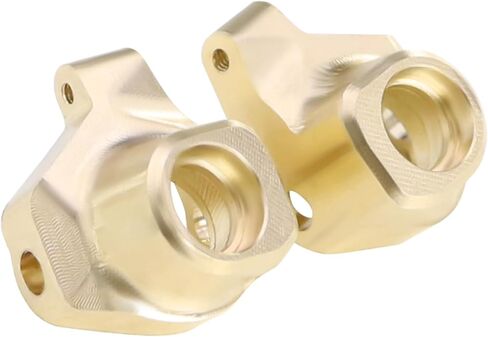 Brass Front Axle Steering Knuckles Weights for RC Crawler AXIAL SCX30 Ford Bronco 4X4 Jeep Wrangler JLU in Kuwait