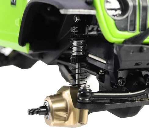 Brass Front Axle Steering Knuckles Weights for RC Crawler AXIAL SCX30 Ford Bronco 4X4 Jeep Wrangler JLU in Kuwait