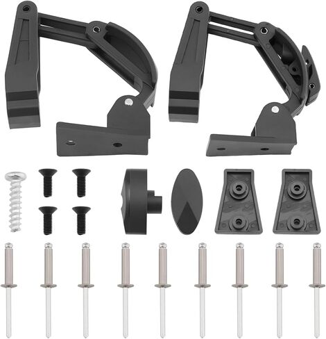 2206609 Clear Window Latch Hardware, Compatible with Polaris Pro XD (Full-Size Gas/Diesel, Crew Gas/Diesel) 2023-2026, Fit# Ranger Doors 2882188, 2882901, 2883229 in Kuwait
