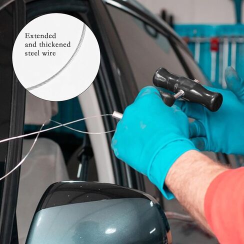 Windshield Removal Tool, Car Windshield Wire Cut Out Tool, Glass Cutting Wire with Handles Professional Repair for Glass Removal in Saudi Arabia