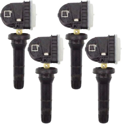 Pre-Programmed TPMS Tire Pressure Sensor 4 pcs Compatible with Chevy GMC Buick Cadillac Bolt EV Colorado Cruze Equinox Tahoe Impala Malibu Silverado Replaces 13540601 in Kuwait