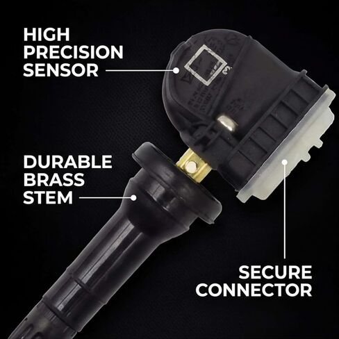 Pre-Programmed TPMS Tire Pressure Sensor 4 pcs Compatible with Chevy GMC Buick Cadillac Bolt EV Colorado Cruze Equinox Tahoe Impala Malibu Silverado Replaces 13540601 in Kuwait