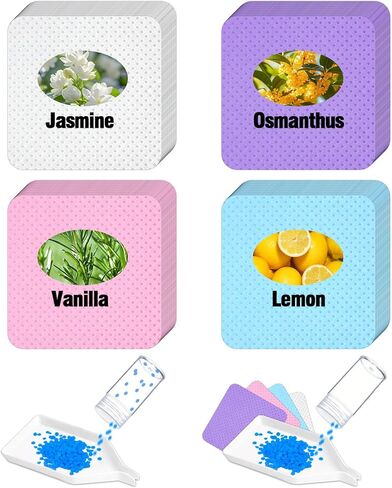 Scented Static Control Sheets for Diamond Art Beads Storage – 100 Sheets Anti-Static Film for Diamond Painting Beads, Keep Drills Organized – Diamond Painting Accessories and Tools (4 Scents) in Saudi Arabia