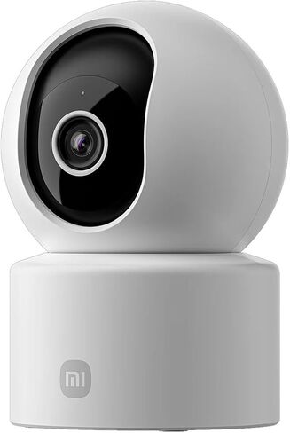 XIAOMI Smart Camera C302, 2K/3MP Indoor Security Camera, Physical Lens Shield, AI Human/Pet/Baby Cry Detection, 360° View, Full-Color Night Vision, Wi-Fi 6, Works w/Alexa & Google Assistant, 1pack in Saudi Arabia