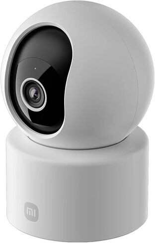 XIAOMI Smart Camera C302, 2K/3MP Indoor Security Camera, Physical Lens Shield, AI Human/Pet/Baby Cry Detection, 360° View, Full-Color Night Vision, Wi-Fi 6, Works w/Alexa & Google Assistant, 1pack in Saudi Arabia