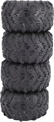 RC Car Tires, 4PCS 85mm 12mm Hex Rubber Tires with Excellent Grip for 1/14 1/16 Scale RC Cars, Compatible with MJX HBX in Kuwait