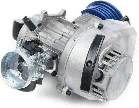 Engine Motor 49CC 2 Stroke Racing Complete Engine Motor Pull Start Motorized Bike Engine Kit for Pocket Bike Mini Dirt Bike ATV Scooter (Racing Complete Engine) in Saudi Arabia