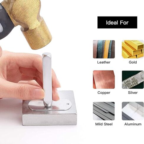 9Pcs Metal Stamping Tool Set 1/8'' (3mm), Steel Sun and Star Punch Set Leather Stamp for Jewelry Making Craft in Saudi Arabia