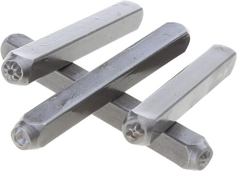 9Pcs Metal Stamping Tool Set 1/8'' (3mm), Steel Sun and Star Punch Set Leather Stamp for Jewelry Making Craft in Saudi Arabia