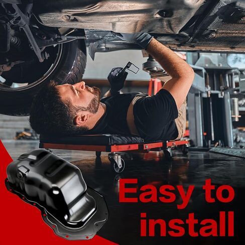 Engine Oil Pan Sump with Drain Plug, Compatible with 2013-2016 Mazda CX-5, 2016-2021 CX-3, 2014-2018 Mazda 3, 2.0L in Saudi Arabia