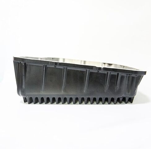 Aluminum Transmission Pan Compatible with Dodge Ram 6.7L Cummins Diesel 2007-2018 68RFE - Deep Sump with Cooling Fins & Magnetic Drain Plug - Includes Gasket & Bolts Kit Replaces 228052110 in Saudi Arabia