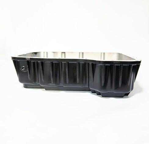 Aluminum Transmission Pan Compatible with Dodge Ram 6.7L Cummins Diesel 2007-2018 68RFE - Deep Sump with Cooling Fins & Magnetic Drain Plug - Includes Gasket & Bolts Kit Replaces 228052110 in Saudi Arabia