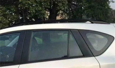 2Pcs ABS Aluminum Roof Rail Rack Cross Bars Crossbar Side Bars Fits for Mazda CX5 CX-5 2012 2013 2014 2015 2016 in Saudi Arabia