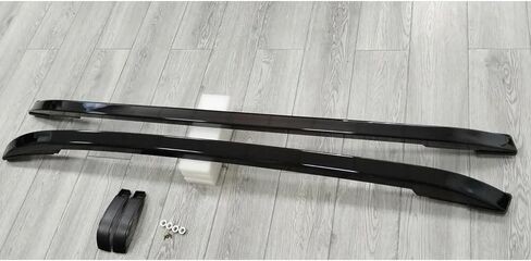 2PCS Black Roof Rail Racks Fits for Ford Ranger 2024 2025 2026 Aluminum Luggage Cargo Carrier in Saudi Arabia