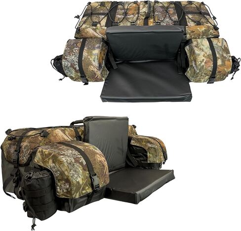 مجموعة أدوات الرف الخلفي كبيرة الحجم من ATV TEK Arch Series، حقيبة شحن مبطنة ATV - Kings Mountain Shadow Camo in Kuwait