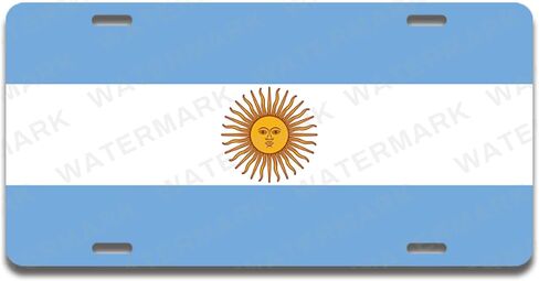 Custom World Country Flags License Plates Personalized Custom Novelty Tag Vehicle Car Auto Motorcycle Moped Bike Bicycle Countries of The World Custom License Plate (Germany) in Saudi Arabia