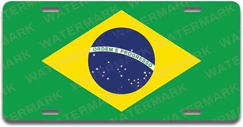 Custom World Country Flags License Plates Personalized Custom Novelty Tag Vehicle Car Auto Motorcycle Moped Bike Bicycle Countries of The World Custom License Plate (Germany) in Saudi Arabia