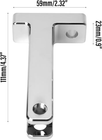 Passenger Floorboard Mount Extended Rear Foot Peg Supports and Footrest Mounting Kit Replacement for Harley Electra Glide Street Glide Road King Road Glide 1993-2023, Chrome in Saudi Arabia