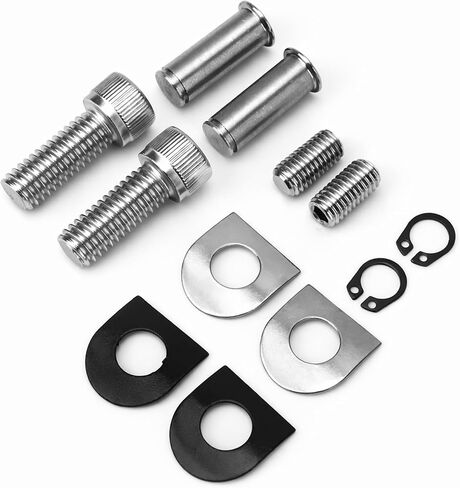 Passenger Floorboard Mount Extended Rear Foot Peg Supports and Footrest Mounting Kit Replacement for Harley Electra Glide Street Glide Road King Road Glide 1993-2023, Chrome in Saudi Arabia