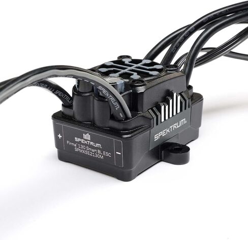 Spektrum Accessories Firma 130 Black Edition Brushless Smart ESC 2S-4S: LMT 2.0, SPMXSE2130M in Kuwait