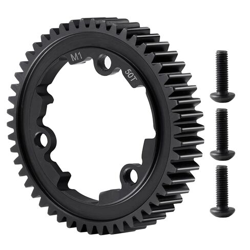 الصلب 50T 1 Mod Spur Gear لـ Tra-xxas 1/10 E-Revo 2.0 VXL 1/5 X-Maxx Maxx 1/7 XO-1 ترقية أجزاء in Kuwait