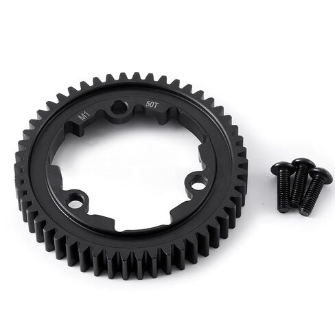 الصلب 50T 1 Mod Spur Gear لـ Tra-xxas 1/10 E-Revo 2.0 VXL 1/5 X-Maxx Maxx 1/7 XO-1 ترقية أجزاء in Kuwait
