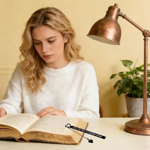 Funny Bookmarks for Book Lovers, Cute Black Stainless Steel Metal Bookmarks for Women, Readers,Writers,Dark Romance Reading Gift for Her, Best Friend, Teacher, Men, Student, Bookworm in Saudi Arabia