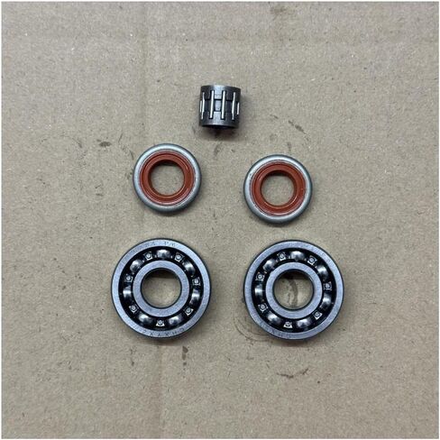 FS450 كرنك رمح الكرة تحمل 6201 النفط ختم كامل ختم طوقا مجموعة مناسبة ل FS350 FS400 FS450 FS480 آلة تقطيع الفراشي (تحمل ختم النفط) in Kuwait
