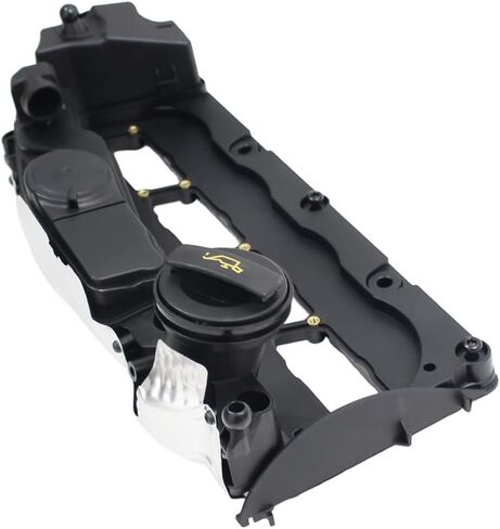 Engine Valve Cover with Oil Filler Cap Fit for Passat Golf #03L103469 06C103485P in Kuwait