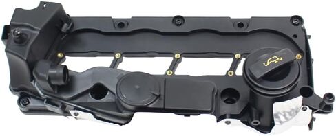 Engine Valve Cover with Oil Filler Cap Fit for Passat Golf #03L103469 06C103485P in Kuwait