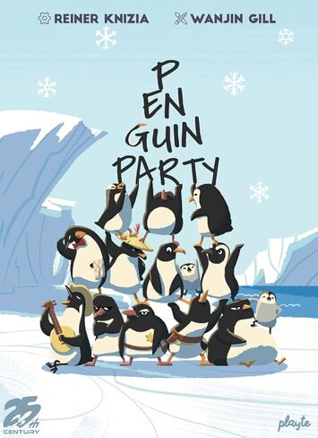 ألعاب القرن الخامس والعشرين Penguin Party - لعبة بطاقات استراتيجية للمتعة العائلية واللعب التنافسي in Kuwait