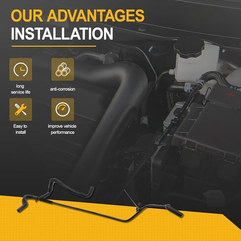 خرطوم نزيف هواء مبرد المحرك متوافق مع 2018-2022 Chevy Equinox 2018-2019 رقم قطعة التضاريس 84390533 in Kuwait