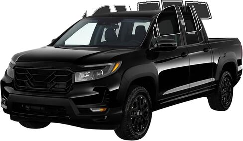 طبقة تظليل نافذة مسبقة القطع من AUTOTEK لسيارة Honda Ridgeline 2017-2023 نافذة الصف الأمامي 20% VLT 2Ply مضادة للكسر، كتلة للأشعة فوق البنفسجية، حماية الخصوصية، سهلة التركيب، لا حاجة للتشذيب، تقليل الحرارة والوهج in Kuwait