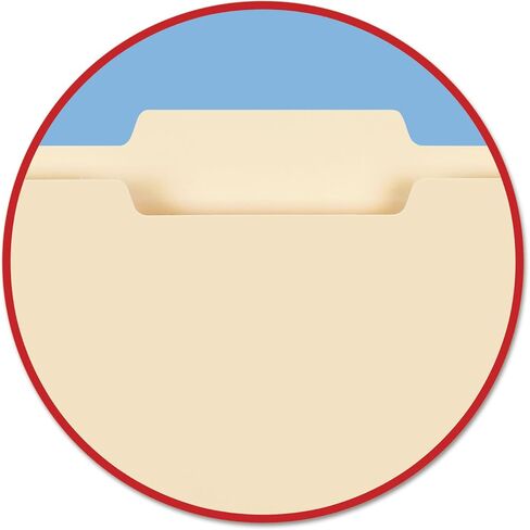 Smead 10332 مجلدات ملفات 1/3 قطع الموضع الثاني طبقة واحدة علوية حرف مانيلا 100/صندوق in Kuwait