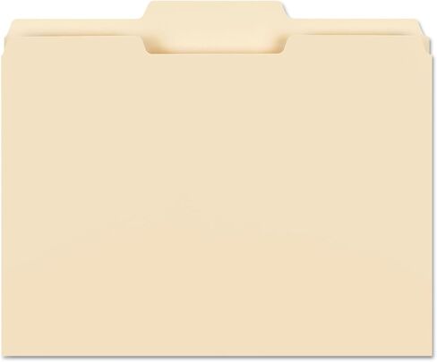 Smead 10332 مجلدات ملفات 1/3 قطع الموضع الثاني طبقة واحدة علوية حرف مانيلا 100/صندوق in Kuwait
