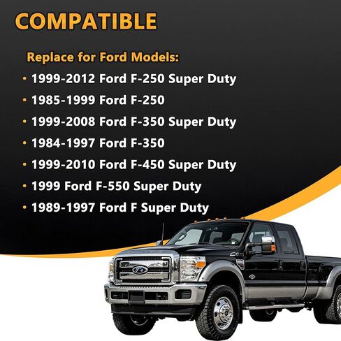 Drive Shaft Center Support Bearing Replacement for 1985-1999 Ford F-250 & 1999-2012 F-250 Super Duty & 1999-2008 F-350 Super Duty Carrier Bearing Replace# HB88508A in Saudi Arabia