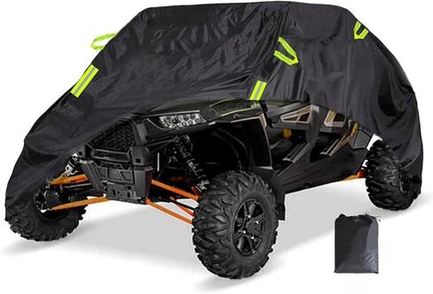 UTV Cover for Can-Am Maverick R MAX 2025-2026, Water-Resistant Oxford Fabric UTV Outdoor Storage Cover for Rain and Snow, All-Weather UTV Protective Cover with Storage Bag,B Style in Saudi Arabia