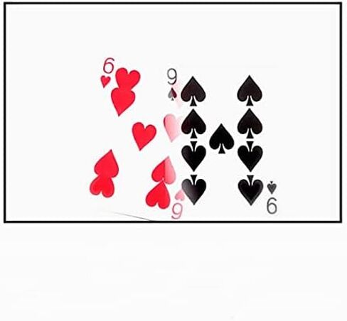 6 إلى 9 (نسخة مطورة) - خدعة البطاقة / خدعة سحرية / دعائم سحرية / خدعة الحفلة / وسيلة للتحايل السحرية in Kuwait