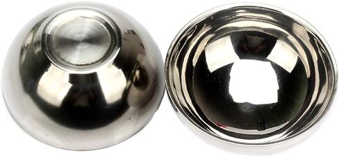 Enjoyer Magic Water Appearing from Empty Bowl/Water from Above Bowl Magic Tricks Magician Accessories Illusions Close Up Magic Gimmick,2Pcs/Set (4-1/2" x 2") in Kuwait