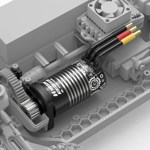 Hosim M13 RC Car 2847 Motor M13-2847 Accessory Spare Parts for 1:14 M13 High Speed RC Truck in Kuwait