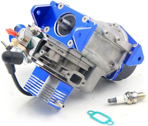 FLMLF 29cc 2-Stroke 4 Bolt Rc قارب محرك بحري لقوارب السباق Zenoah Rcmk QJ محركات G290PUM in Kuwait