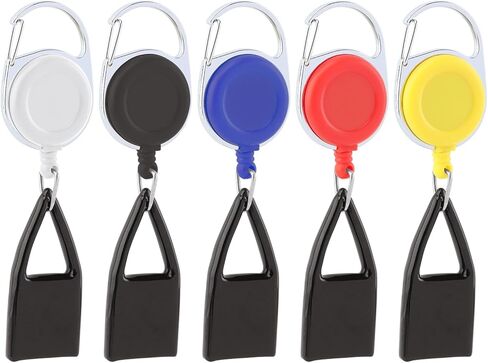 Lighter Leash,Retractable Lighter-Clip,Assorted Color Lighter-Holder Keychain,Multicolor Lighter-Holders Strap with Classic Cover Single Clip,Easy to Use in Kuwait