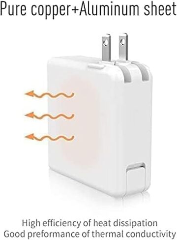 Mac Book Pro Charger, Replacement 60W Power Adapter L-Tip Mac Book Pro 13 Inch Before Mid 2012,Compatible with Mac Book (2009-2012) Old Mac Book Pro in Saudi Arabia