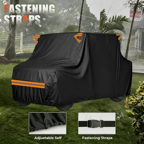 Heavy Duty UTV Cover for Kubota RTV-X1140 2014-2026, Water Resistant All-Weather Utility Vehicle Cover, Windproof Side-by-Side Cover for Outdoor Storage in Saudi Arabia