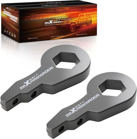 maxpeedingrods 1-3 بوصات رفع مفاتيح التواء مزورة لسيارة Chevy Silverado/GMC Sierra 1500 1999-2007 4WD، للضواحي/Tahoe/K1500/K2500/K3500 1988-1999، لـ Yukon 1500 2000-2006، مجموعة رفع قابلة للتعديل in Kuwait