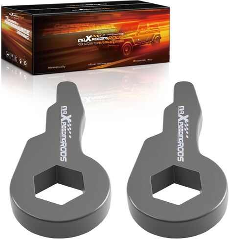 maxpeedingrods 1-3 بوصات رفع مفاتيح التواء مزورة لسيارة Chevy Silverado/GMC Sierra 1500 1999-2007 4WD، للضواحي/Tahoe/K1500/K2500/K3500 1988-1999، لـ Yukon 1500 2000-2006، مجموعة رفع قابلة للتعديل in Kuwait