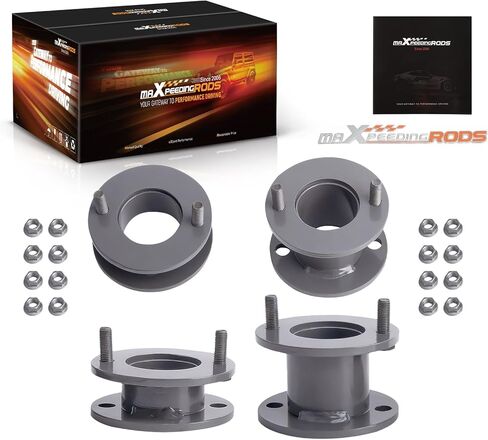 طقم رفع maxpeedingrods 3 بوصة لسيارة Honda CRV 1997-2001 RD1، طقم فاصل دعامة أمامية وخلفية من الألومنيوم باللون الرمادي in Kuwait