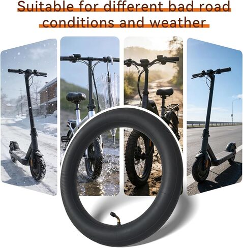 2 Pack 12.5x2.5 Inner Tube 12 1/2"x2 1/4" Scooter Tire Tubes 12 Inch 12/12.5x2.5/3.0 Bike Tube Replacement with Angled Valve Stem Compatible with Razor Pocket Mod Bella Daisy Electric Scooters in Saudi Arabia