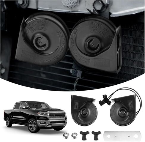 Autorder Custom Fit for 12V Snail Horn 2017-2022 Honda CRV CR-V Accessories Dual-Tone Snail Horn Kit Replacement Fit CRV Auto Horns (Not for CRV Touring Hybrid) in Kuwait