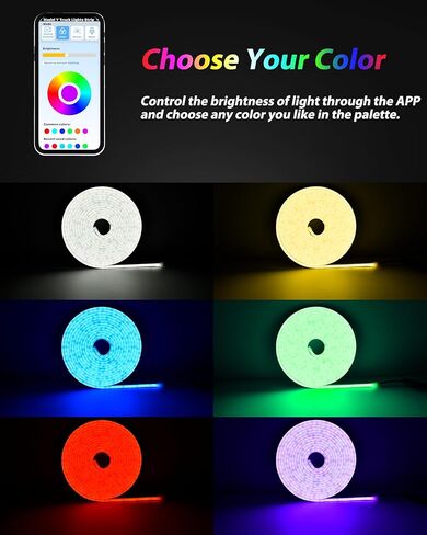 LED Trunk Light Strip for Tesla Model Y & Juniper 2021-2026, APP-Controlled RGB Ambient Neon Lights with Auto On/Off, Waterproof Silicone for Car Trunk & Camping Atmosphere in Kuwait